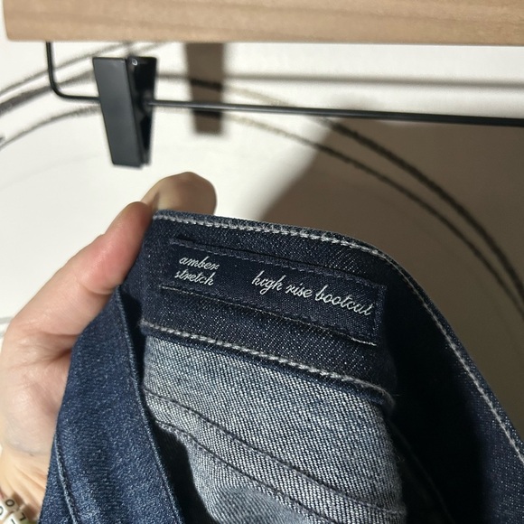 Citizens of Humanity High Rise Bootcut Amber Stretch Dark Blue Jeans Sz 28 - Picture 11 of 12